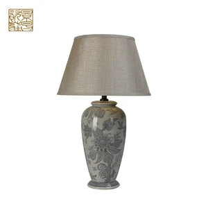 New Coming Home Decorative Porcelain Desk Lamp, Made in China E27 Bedroom Modern Table Lamp