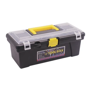 12 Inch Portable Small Tool Box Plastic Storage Toolbox with Handle