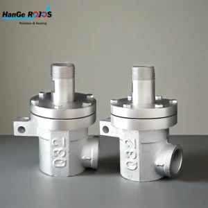 ISO Standard Single Flow Swivel Connector QD Threaded Rotary Joint for High-Temperature Steam