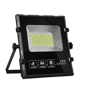 Solar Work Flood Light, Heavy-Duty & Portable High-Lumen LED for Remote Construction Sites, Camping and Power Outages