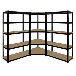 5 Layers Steel Tool Rack Stacking Shelving Unit Boltless Corrosion Protection Garage Storage 175kg Per Layer