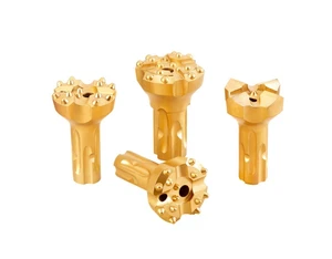 P110-110/130 Russia Type DTH Hammer Drill Bit High Manganese Steel Button Bit for Rock Well Drilling Used in Water Industries