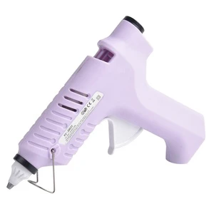 Wireless 60W Electric Heating Hot Glue Gun Cordless Glu Gun Wax Seal Glue Gun with Stick