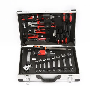 266PCS OEM Tool Kit Multi Function Aluminum Ratchet Socket Steel Wrench Set Tool Box Set Hand Tool Sets