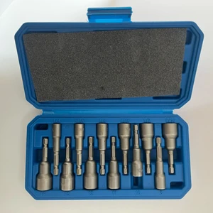 12PC KP Brand KP0035 Magnetic Industrial Strength Car Use Sleeve Set with Spline Drive and 3-Year Warranty