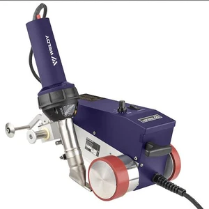 Weldy Foiler ETL Automatic Hot Air PVC Banner Welder 20mm/30mm Overlap Welder Electric Power Source Plastic Heating Welding Gun