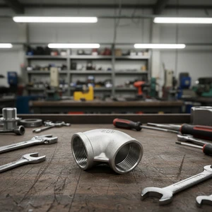 Cast Equal Pipe Fitting Male Connection Grinding Surface OEM ODM Custom 1Year Warranty Industrial Plumbing