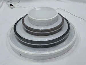 Modern 15W AC Powered Tri-Proof LED Lamp Ceiling Light Patented Design for Bathroom Waterproof Usage