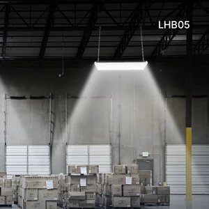 Linear 110W High Bay for Light 90 Degree Angle Adjustable 4ft Linear Lights Fixture for Warehouses 5 Year Warranty