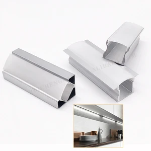 Modern Minimalist Indoor LED Strip Decorative Frame Ultra-Thin Aluminum Profile With High-Brightness For Hotels And Apartments