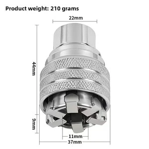 Cross-border Magic Sleeve Adjustable Hex Ratchet Wrench Chrome-plated Galvanized Multi-functional Hand Drill For Screwing