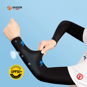 UPF 50+ Custom Sports Arm Sleeves Football Basketball Gaming & Cycling UV Protection Style Sets Cooling Volleyball Arm Sleeve