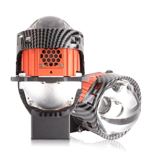 3.0 Inch Bi Led Projector Lens 160W Bi Led Projector Lens With Double Lamp Cup Double Direct Led Module