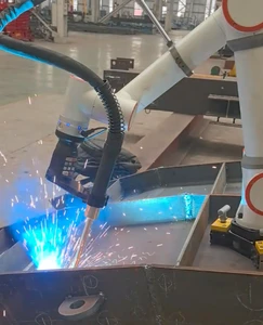 Collaborative Industrial Welding Robot with MIG Welding Equipment Wire Feeder & Torch Core Components Including Motor Bearing