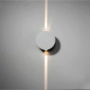 Porch Wall Lights Crossing Star Effect Ray Decoration Vertical Square Round Wall Lamp Linear Beam Landscape Lighting