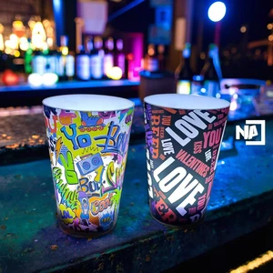 Customisable Led Cup Led Cup Holder Lights Liquid Activated Led Cup Parti Led Cup Led Cup Happy New Year Party