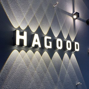 Modern 26 Letter Lamp IP65 Waterproof Aluminum Wall Lamp bar Hotel Room Bedroom Garden Decorative Led Wall Light