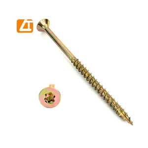 Tornillo Turbo Torx Para Madera 6.0 X100