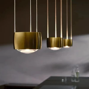 Modern Indoor Decorative Hanging Lamp Light Fixture Minimalist Metal Living Room Dining Room LED Pendant Lamp