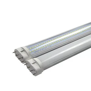 Energy Saving 2G11 LED Lamp AC85-265V 18W 3000K /4000K/ 6000K LED Light Horizontal Connection Light Tube 2G11 Transparent Cover