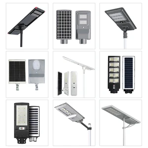 Hot Sale All in One Outdoor LED Solar Street Light Motion Sensor Home Light With Pole Road Light Price List China