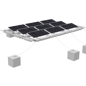 Floating Solar Power Energy System On The Sea Solar Panels For Floating Solar Project