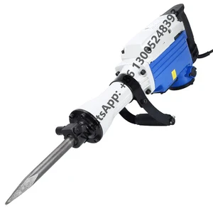 110V/220V 65A Industrial Electric Pick Construction Tools Concrete Rock Demolition Hammer Machine Electric Jack Breaker Drill