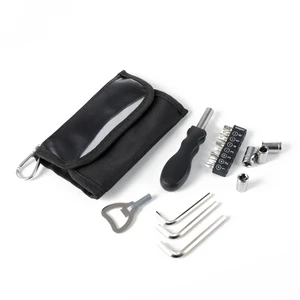 Wholesale Multi-function 19pcs Portable Metal Small Tool Kit Home Hand Tool Kit