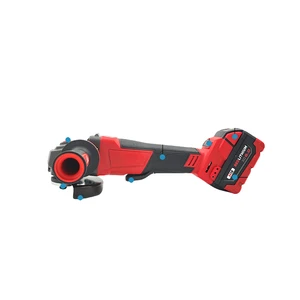 Hot Selling 18V Industrial/DIY Grade Cordless Battery 21V 230M Paddle Switch Type Brushless 125mm Disc Electric Angle Grinder