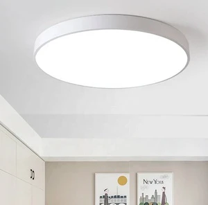 Tri-Proof Waterproof Surface Mounted Round Ceiling Lamps Led Ceiling Light for Living Room Bedroom