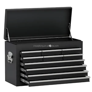 Steel Tool Box OEM Customizable Multi-Drawer Cabinet Garage Workshop Storage with Powder Coating Storage Box Tool Organizer