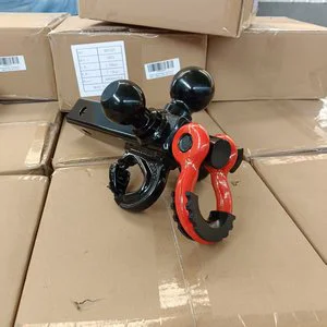 New Youjia Carbon Steel 2'' Trailer Shackle Hitch Receiver Replacement Kit for Off-Road Vehicle Towing with 35000LBS Max Payload