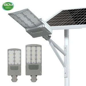High Brightness 400W/600W Solar Street Light with Remote IP65 - All-in-One Kit