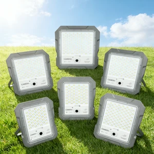 Solar Security Light Led Flood Light With Camera Outdoor Wall Street Garden Flooding Lamp Solar Powered Spot Floodlight