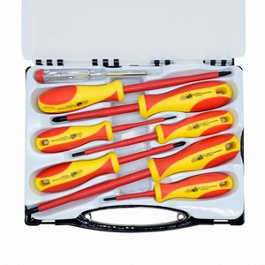 Powerlift 8 Pieces OEM VDE Insulated Electric Vehicle Repair & Maintenance Tool Set with Hard Case for High-Voltage Equipment
