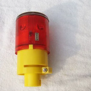 Solar powered beacon light