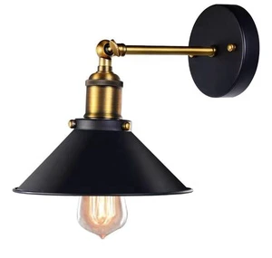 Adjustable American Iron UFO Wall Lamp Interior Vanity Stairs Sconces Corner Bedside bar Restaurant Corridor Wall Bracket Light