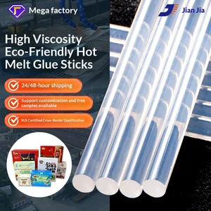 Jiajian Transparent High-Adhesion EVA Hot Melt Glue Sticks Model 103a 7mm/11mm Glue Gun Compatible High Quality Wholesale