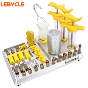 LEBYCLE Bicycle Hydraulic Brake Bleed Kit Base Bike Brake Oiling Tool Base for Ezmtb 23pro