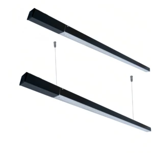 RONSE White 1500mm Linear LED Track Pendant Light Office Dining Aluminum Wholesale Price For Supermarket Direct Suspended LED
