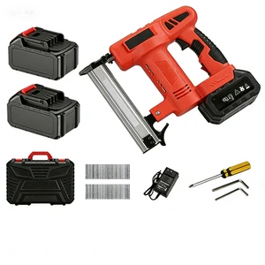 F32 Brad Nailer Gun OEM Customization 20V Cordless Nailer Kit Li-ion Battery Portable Cordless Brad Nailer for Wood