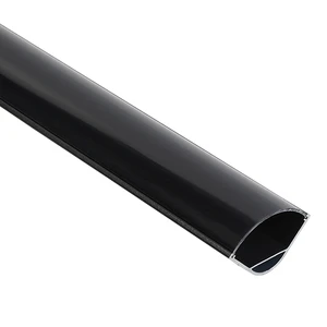 V-shaped Aluminium groove 90 ° 45 ° LED Lamp Aluminium Profiles Curved Cover Top Corner L-shaped Non-slotted Fine Angle Lamp
