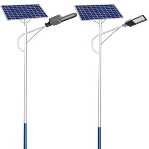 Solar Powered Street Lights Manufacturer Price Aluminum Waterproof Ip67 Solar Light for Outdoor with Pole