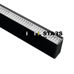 LED Linear Pendant Tube Light 34W 50W 64W Rectangular Suspended Lamp 4ft 6ft 8ft Aluminum Profile LED Pendant Linear Lights