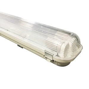 T8 Double-Tube Waterproof and Dustproof Led Tri-proof Light 2*18w 2*36w Tube Fixture