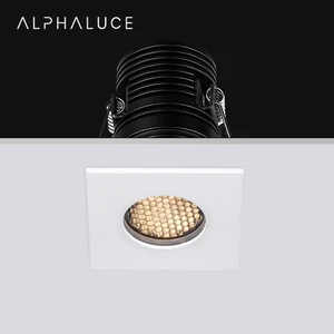 Alpha Lighting Dali Lampara De Tubo 7W 10W 13W Outdoor Marine Recessed Ceiling Cob Led Square Downlight Ip65