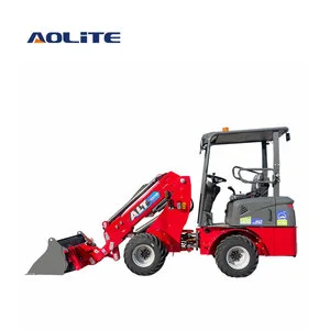 AOLITE ETL600 China electric Telehandler 0.6ton Telescopic Telehandler Price Telehandler Battery Telescopic Loader Piviot