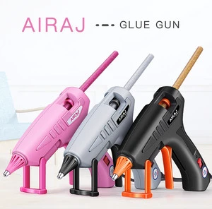 AIRAJ 7mm Plastic Glue Sticks (20cm/15cm) DIY Grade Electric Hot Melt Glue Gun