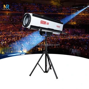 High Brightness 600w Following Light DMX512 Exhibition Live Spotlight