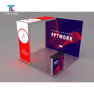 TIANLANG High Brightness LED-Backlit 3m X 3m Booth for Exhibitions